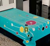 5571 160x220 46 turquoise tyrkysová deka