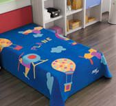 5566 160x220 04 blue modrá deka