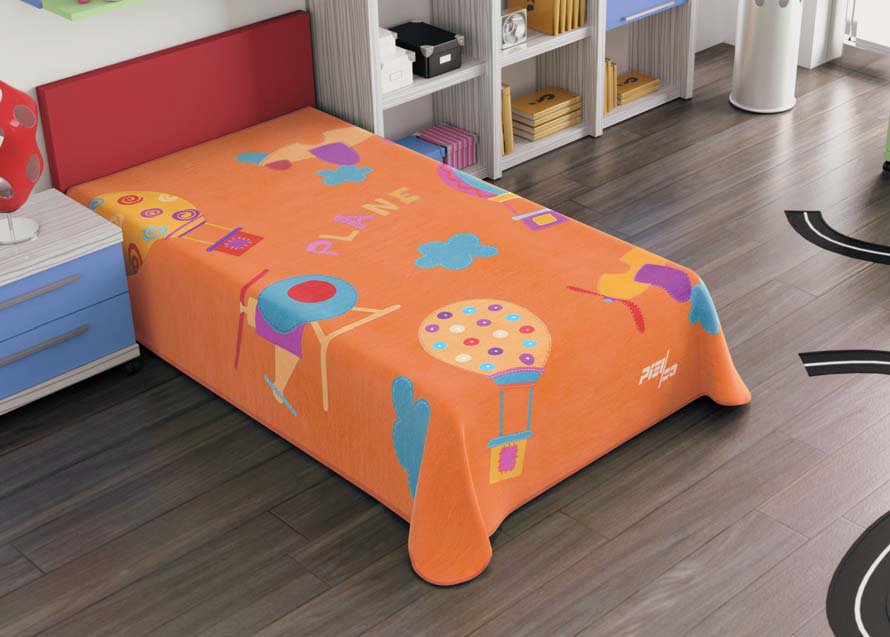 5566 160x220 53 orange oranžová deka