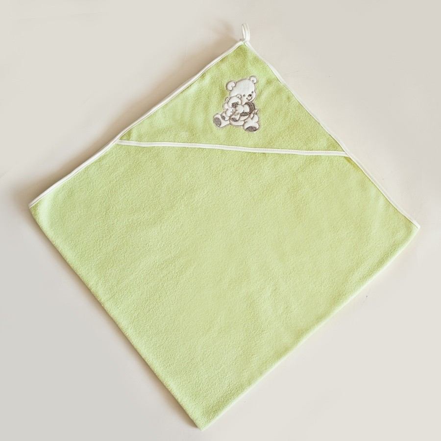 600 triangolo green zelená osuška 100x100 cm towel termofroté K