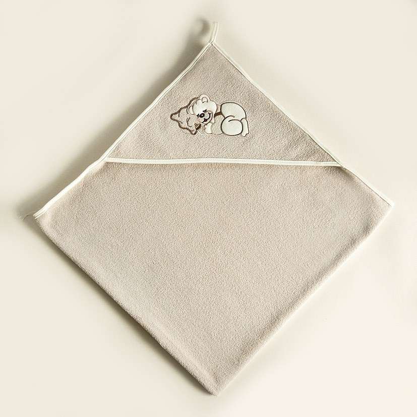 600 triangolo beige béžová osuška 100x90 cm towel 318