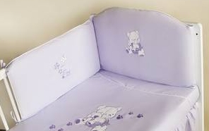 Ochranné hniezdo 180x40 Výš. lillac fialopvá k macko labky