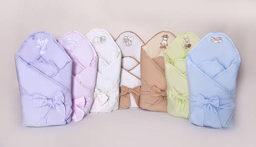 Zavinovačka šnúrky 80x80 výšivka white biela bez výstuže perinka