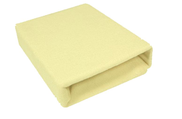 Plachta 60x120 Froté yellow žltá prosteradlo