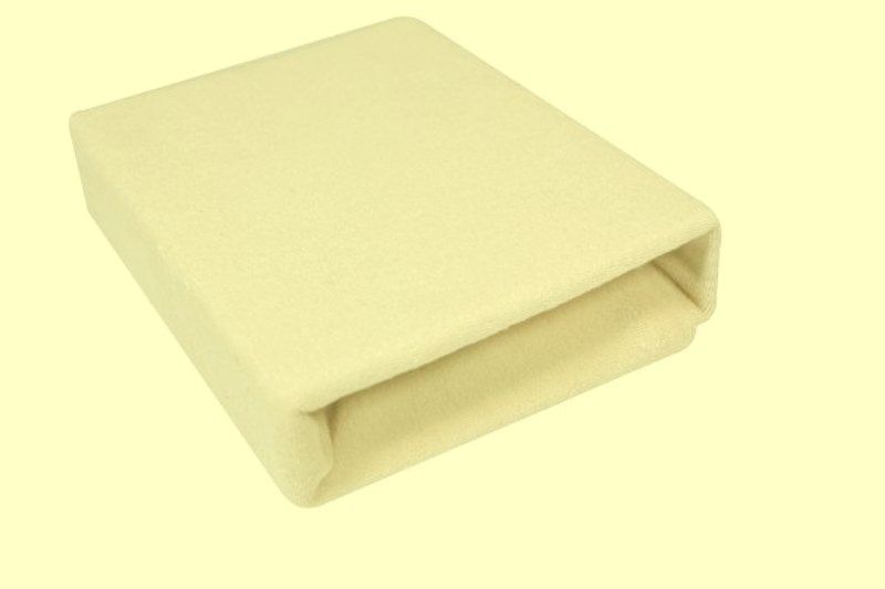 Plachta 70x140 Froté yellow žltá prosteradlo