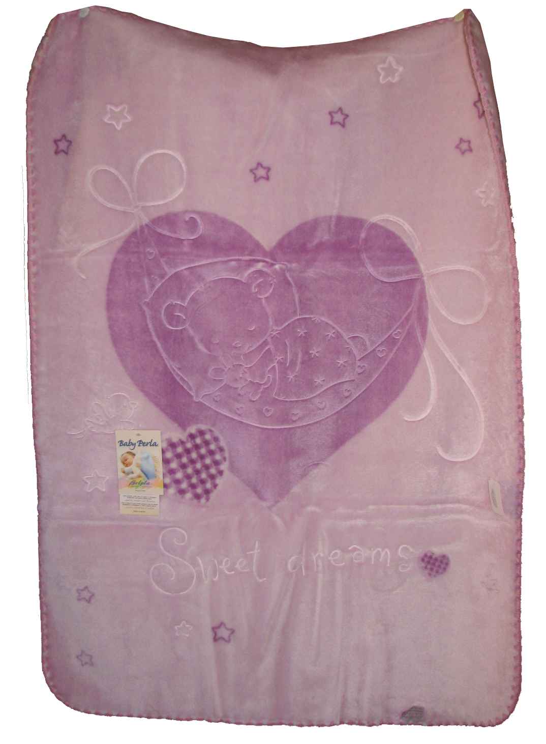 Macko 079/80x110/lilac fialová deka