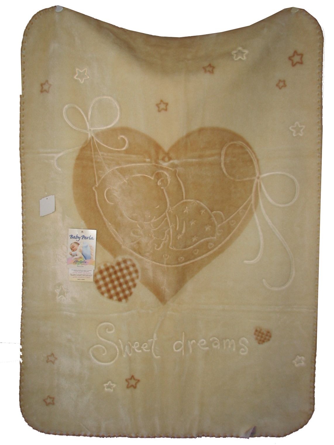 Macko 079 80x110 beige béžová deka