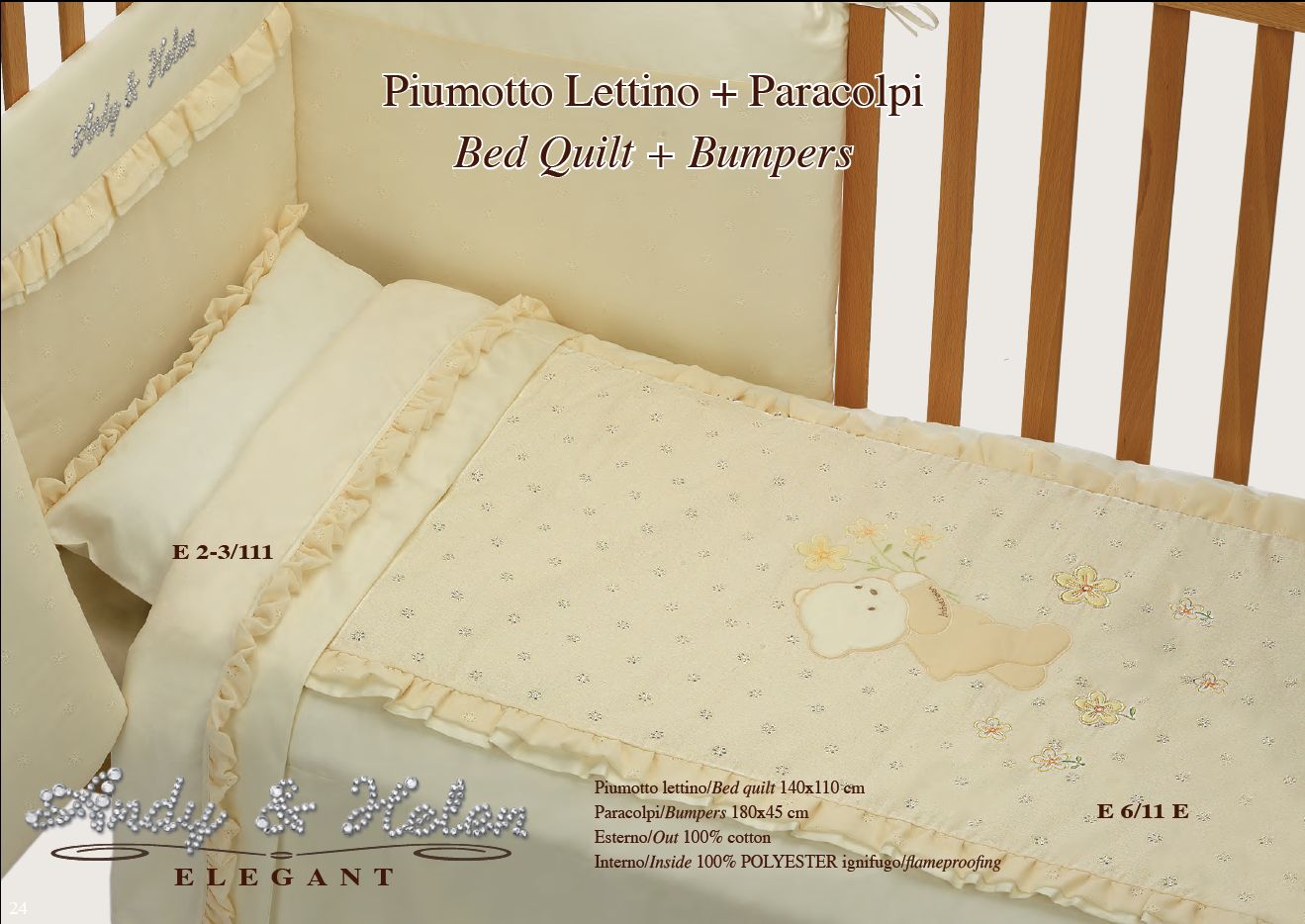 E6/11E elegant 100x135 35x40 180x40 beige béžová 4D SW post. súp