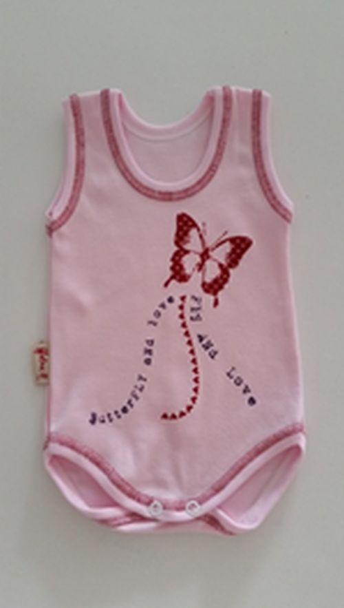 Body tielko HX pink ružová 62