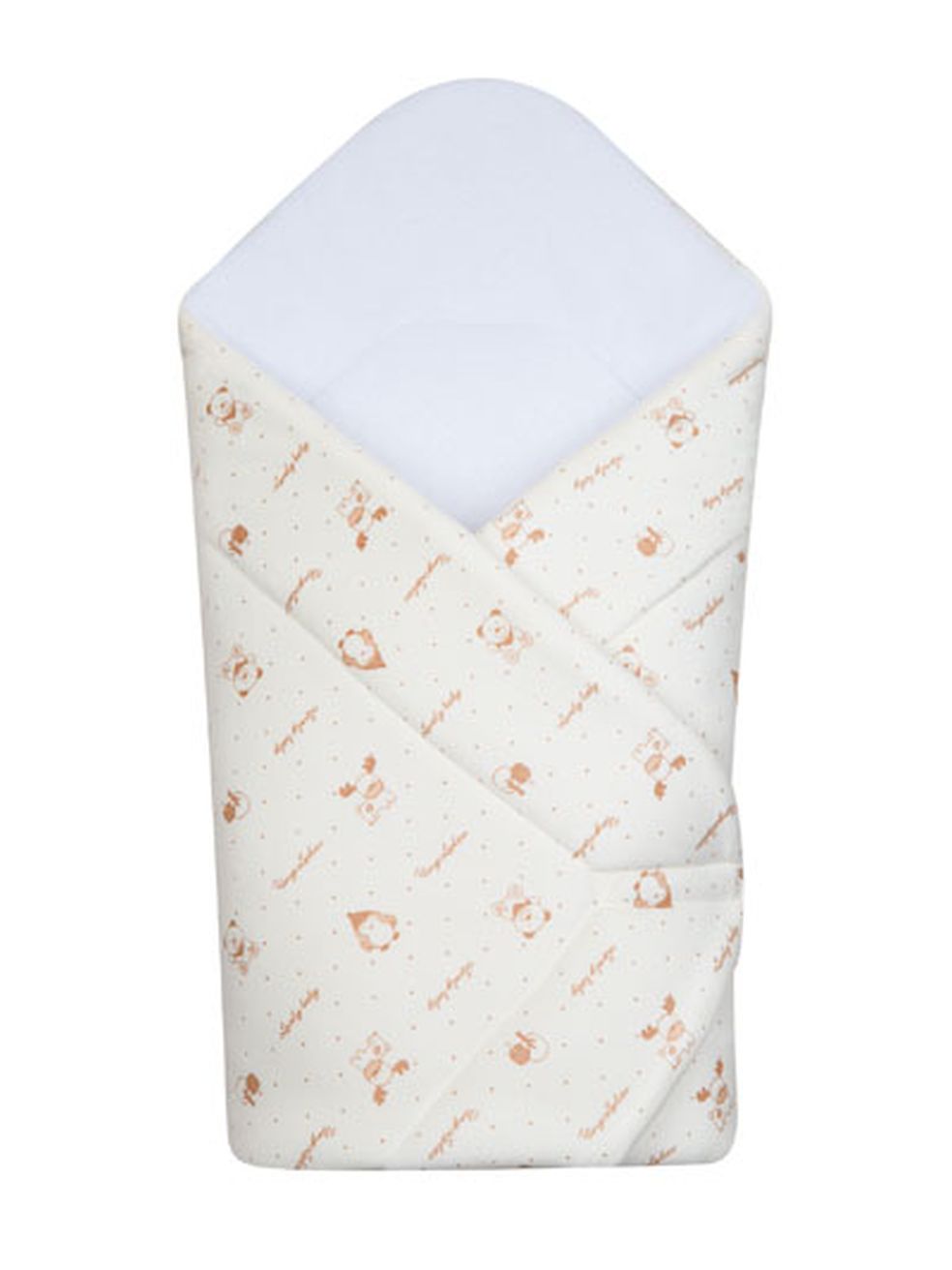 Zavinovačka hladká 70x70 643 velur potlač beige béžová