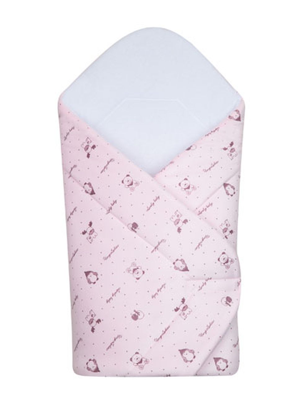 Zavinovačka hladká 70x70 643 velur pozlač pink ružová