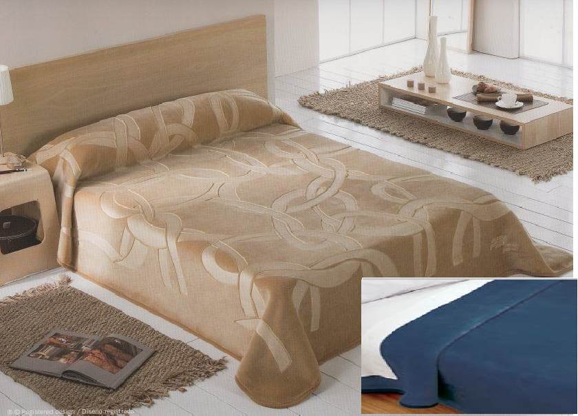 5194 160x240 49 blue modrá deka