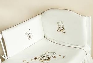 Ochranné hniezdo 180x40 Výš. ecru maslová K macko labky