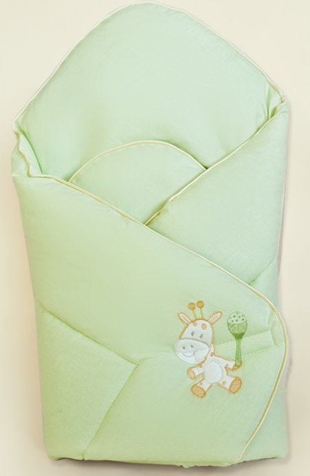 Zavinovačka hladká 80x80 Malé ZOO green zelená bez výstuže