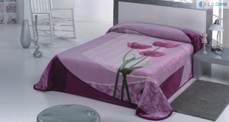 007 Mora gold 160x220 13 Purple purpurová deka