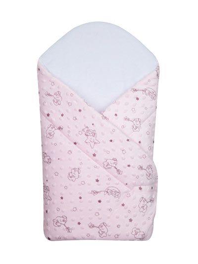 Zavinovačka hladká 75x80 642 top potlač pink ružová s výstužou