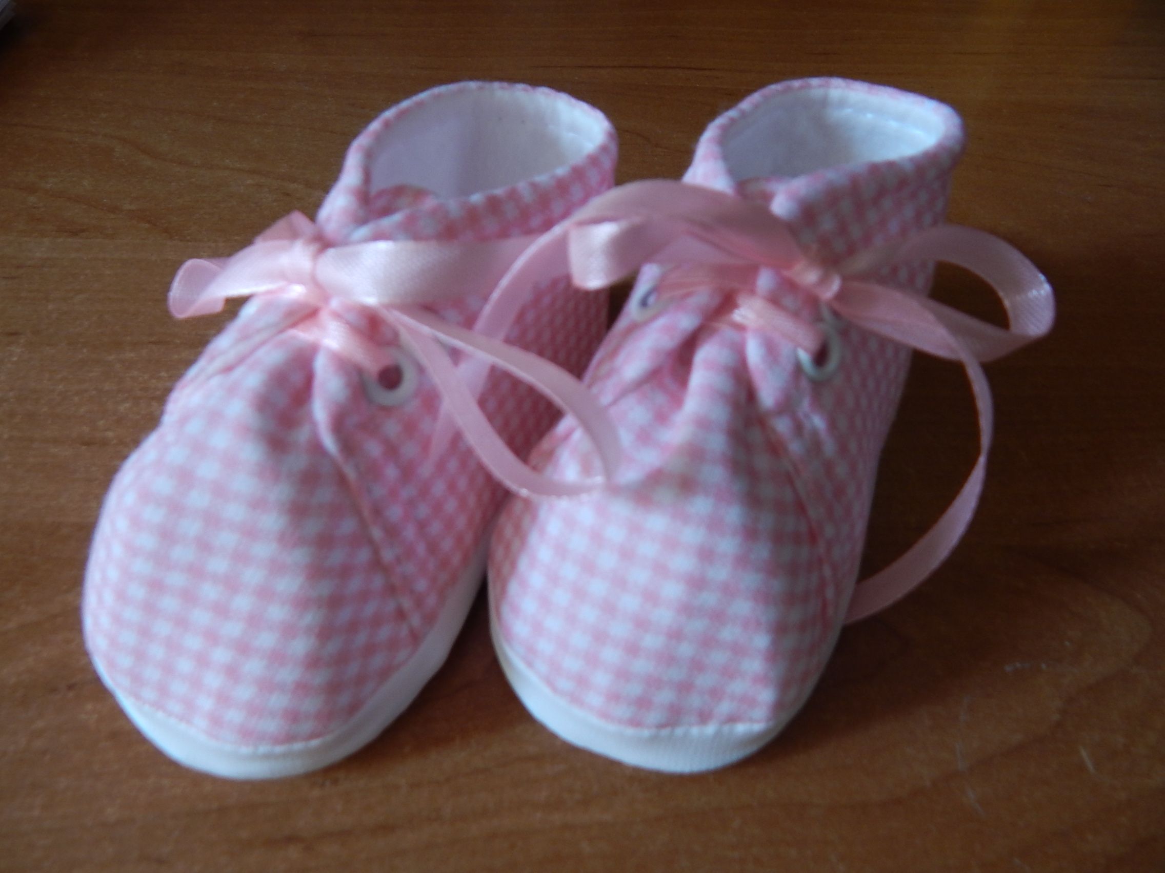 Topánky kojenecké BL 1 pink ružová kocka veľ. 12