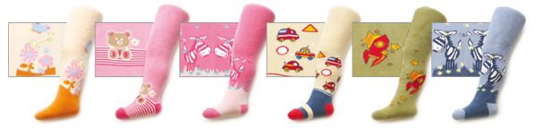 Pančušky bavlna froté RA-05 104-110 dievča