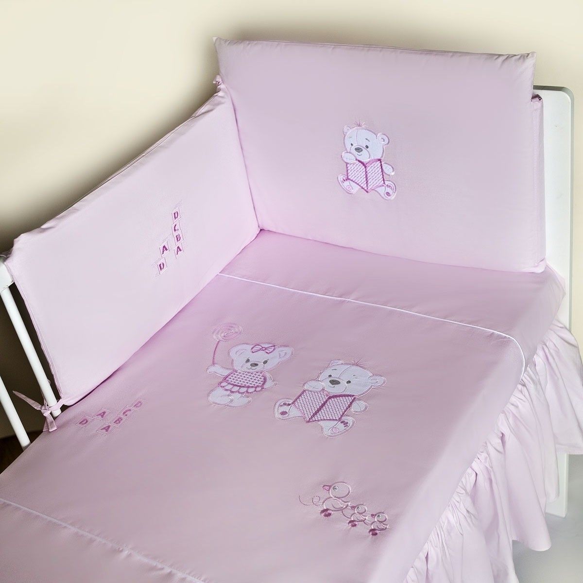 PS 3D 100x135 40x60 180x40 Výš. pink ružová K macko hračky