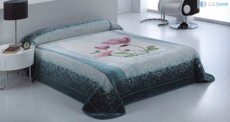 019 Harmony 160x220 05 Tuquoise tyrkysová deka