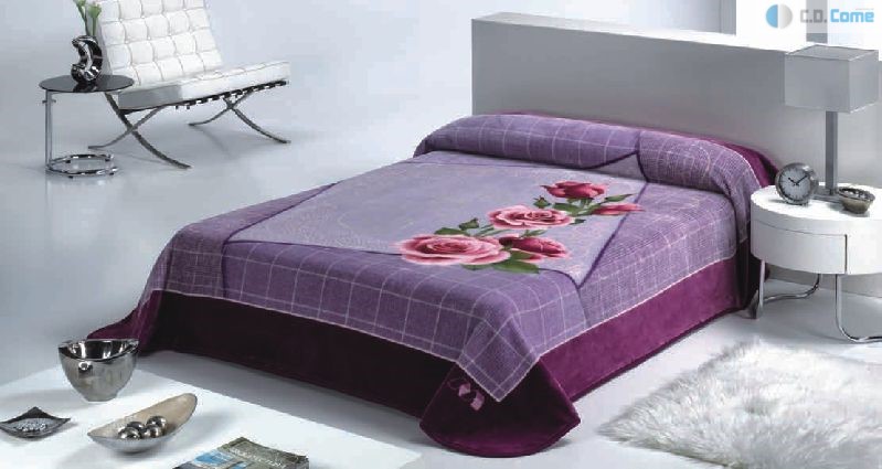 023 Harmony 160x220 19 Purple purpurová deka