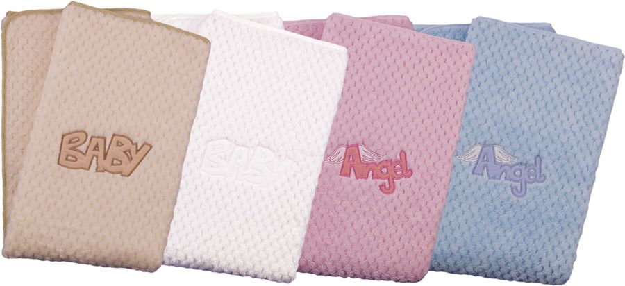 691 80x90 Soft mikroplyš blue modrá deka