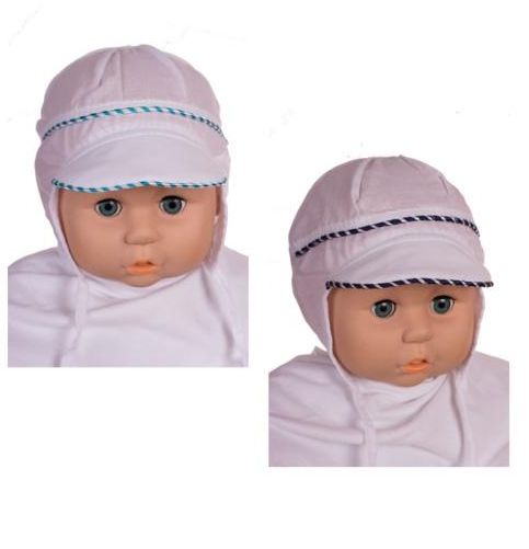 Čiapka L-Cz053 viazanie blue modrá 36 38 40 42 44