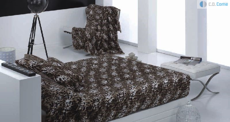 956 Serengueti 220x240 09 Brown hnedý dekový prehoz