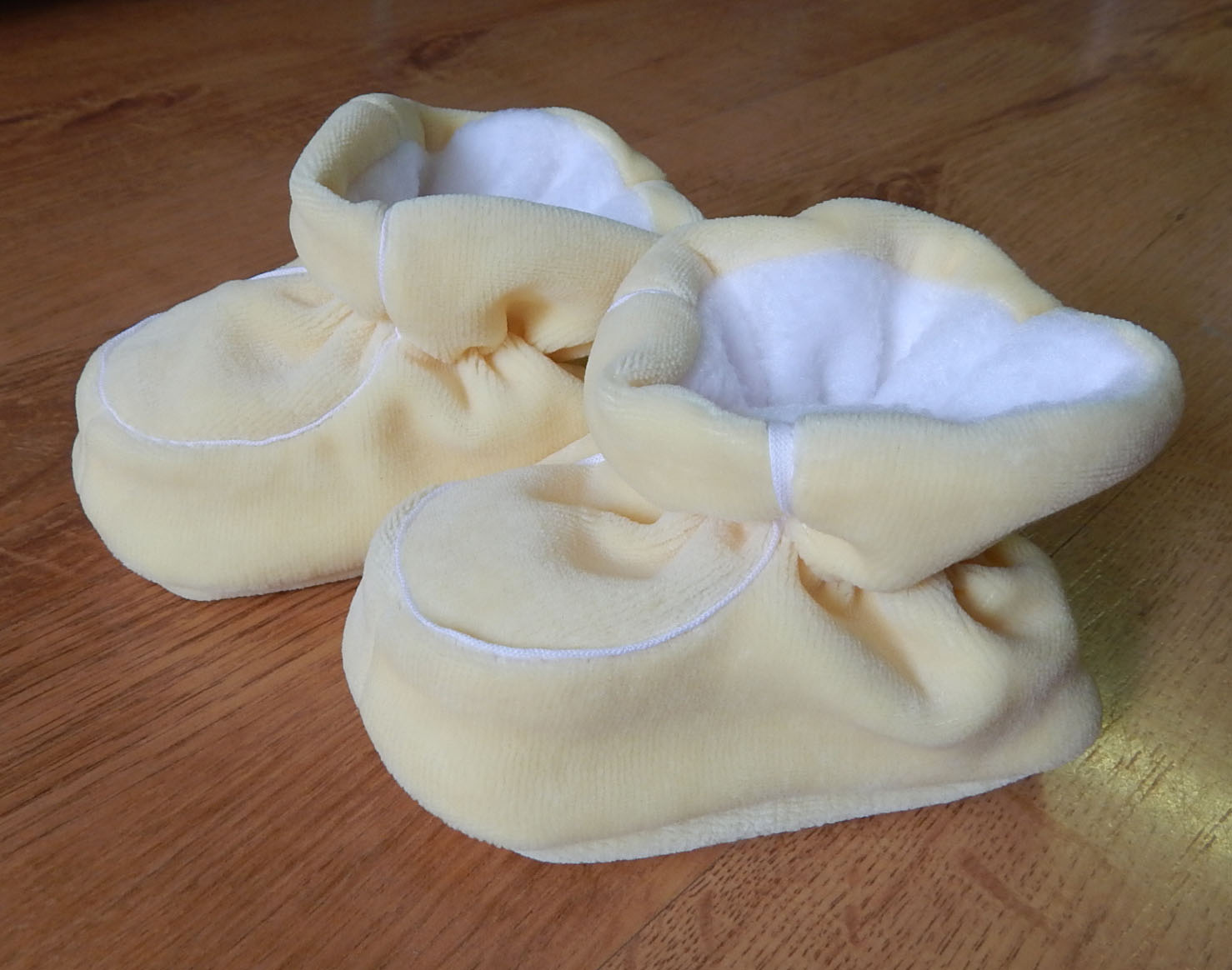 Topánky zamatové B5 nasúvačky gumka dvojfarebné yellow žltá