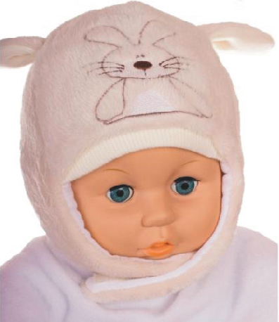 Čiapka Z-Cz083 viazanie HOPEK beige béžová 38 40 42 44 46