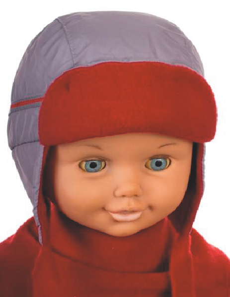 Čiapka Z-Cz539 viazanie Munek red červená 46 48 50 52