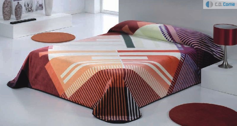 082 Nova Linea 170x240 07 red červená deka