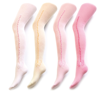 Pančušky bavlna jaquard RA-19 116-122 dievča