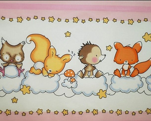 PS 1+1 100x135 40x60 BA potlač pink ružová g veverička 007