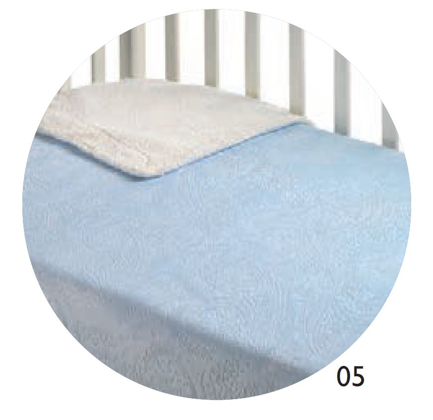 B27 capricho 80x110 05 blue modrá deka