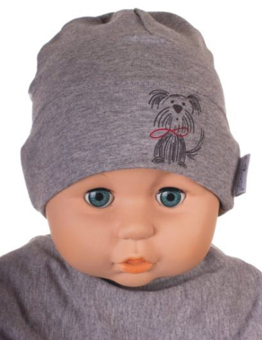 Čiapka Cr-Cz083 Hau grey šedá 34 36 38 40 42 44