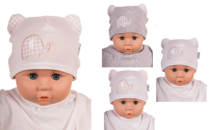 Čiapka Cr-Cz051 Bambi white biela 34 36 38 40 42