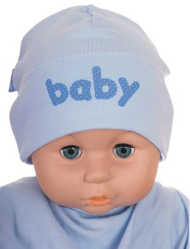 Čiapka Cr-Cz050 Baby blue modrá 34 36 38 40 42