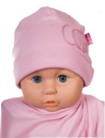 Čiapka Cr-Cz039 Slon pink ružová 34 36 38 40 42