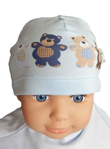 Čiapka Cr-Cz088 Štyria mackovia blue modrá 34 36 38 40 42