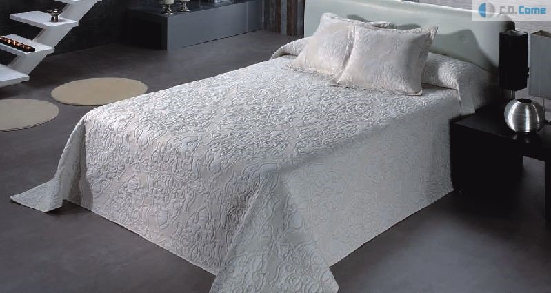 847 Betina 230x270 +2x50x50 01 Ecru svetlobéžová prehoz