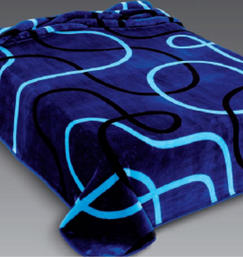 241 160x220 blue modrá deka