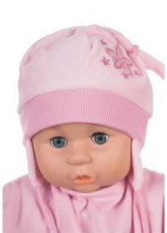 Čiapka WJ-Cz035 viazanie Sabinka pink ružová 36 38 40 42 44