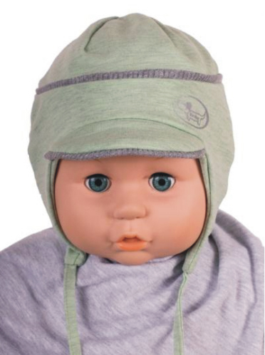 Čiapka WJ-Cz159 viazanie Pasik beige béžová 36 38 40 42 44