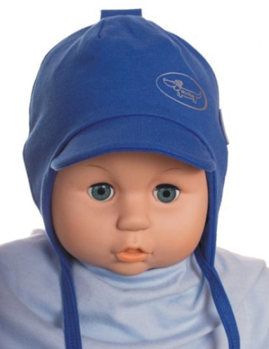 Čiapka WJ-Cz144 viazanie Psík blue modrá 38 40 42 44 46