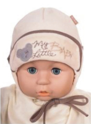 Čiapka WJ-Cz071 viazanie MLB beige béžová 36 38 40 42 44