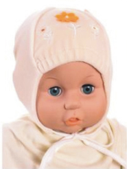 Čiapka WJ-Cz024 viazanie Tusia beige béžová 36 38 40 42 44