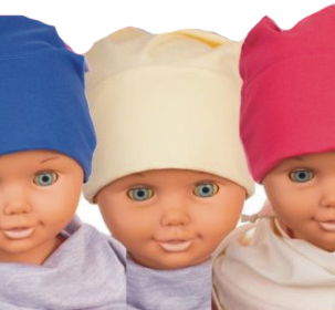 Čiapka WJ-Cz521 Smerf beige béžová 50 52 54