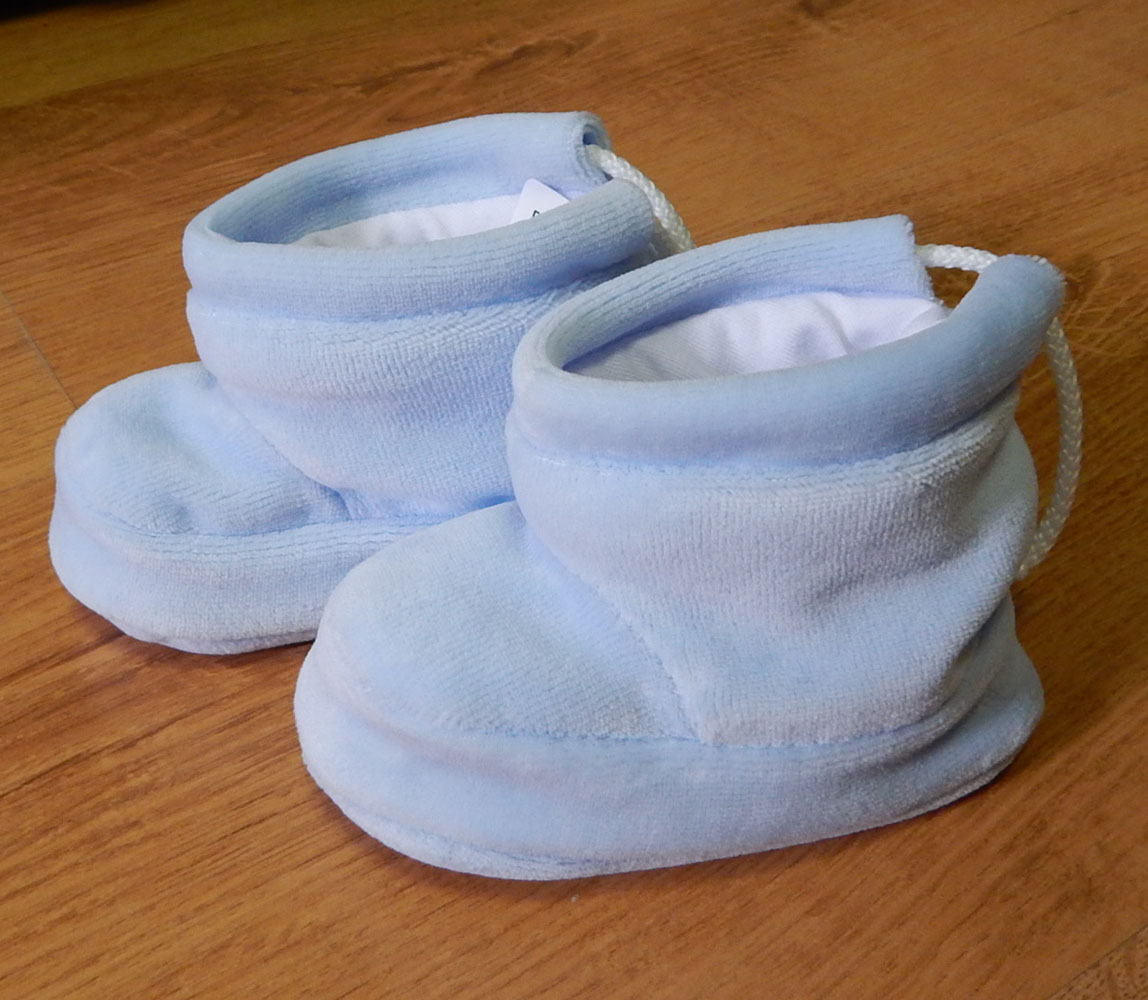 Topánky zamatové B1M nasúvačky blue modrá