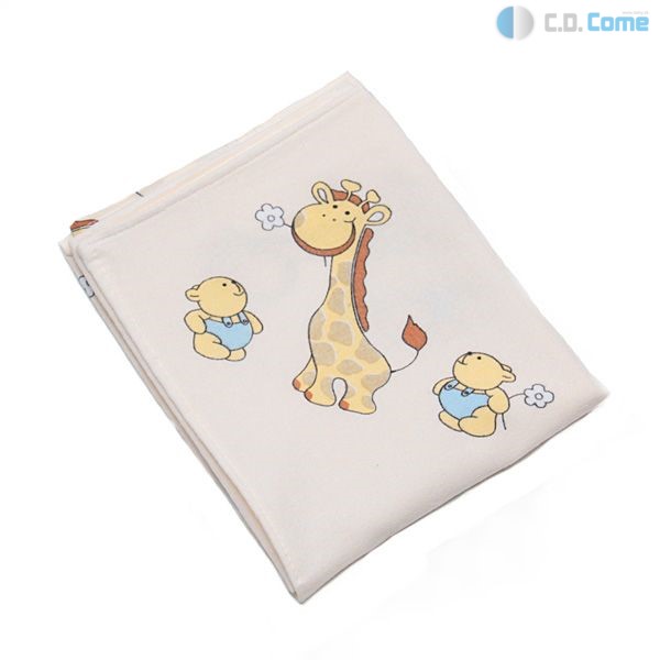 Nepremokava podložka 60x50 cm flanelová s potlačou